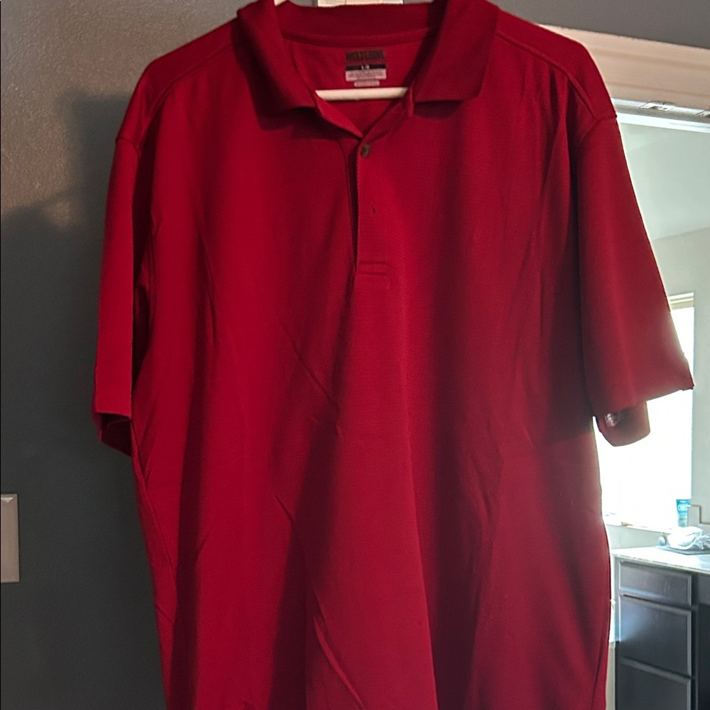 Wolverine Deep Red Polo Shirt
